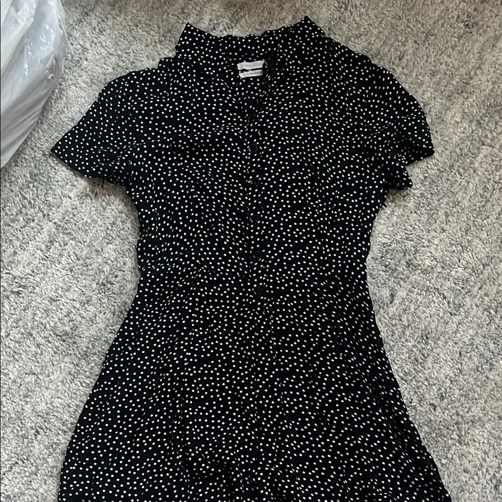 Black Polka Dot Dress